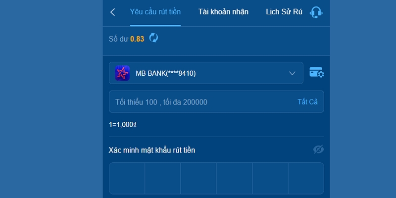 Nhập thông tin rút tiền 58WIN chi tiết và đầy đủ nhất
